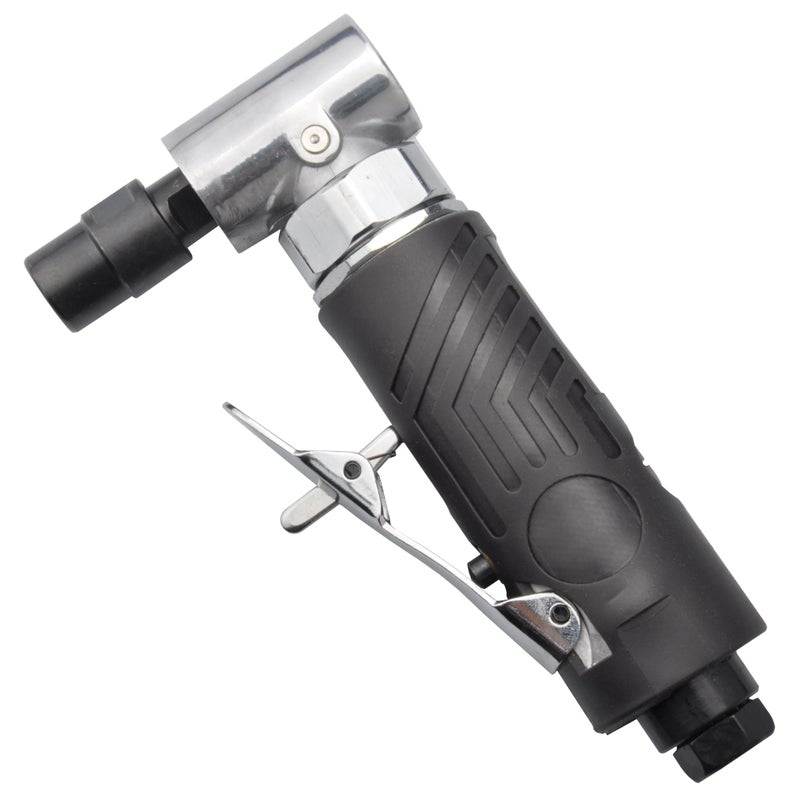 PROSHI 1/4-Inch Air Die Grinder With Rubber Sleeve - 90 Degree Angle Mini Pneumatic Edge Series - Image 1